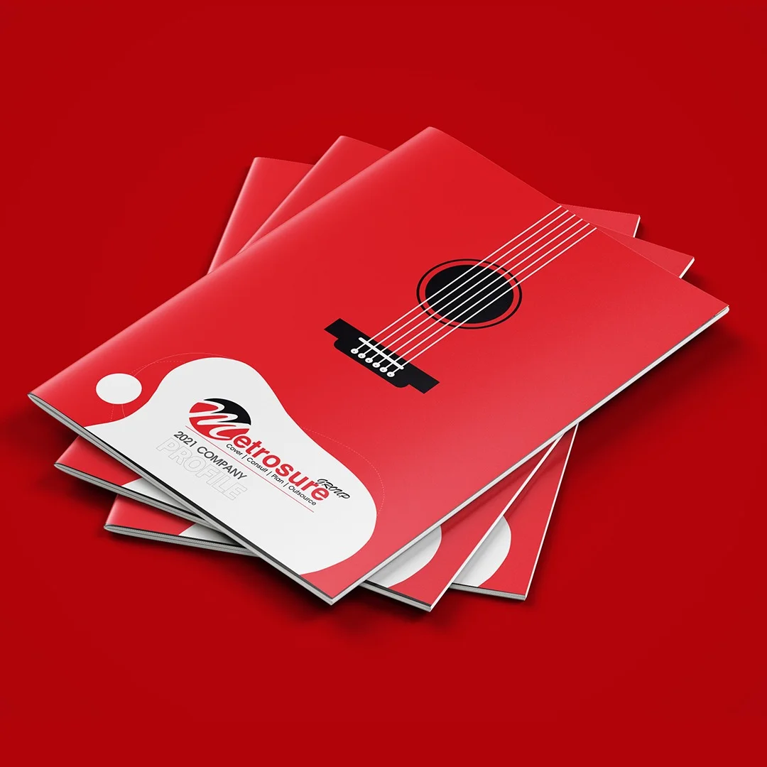 Corporate company profile design Johannesburg