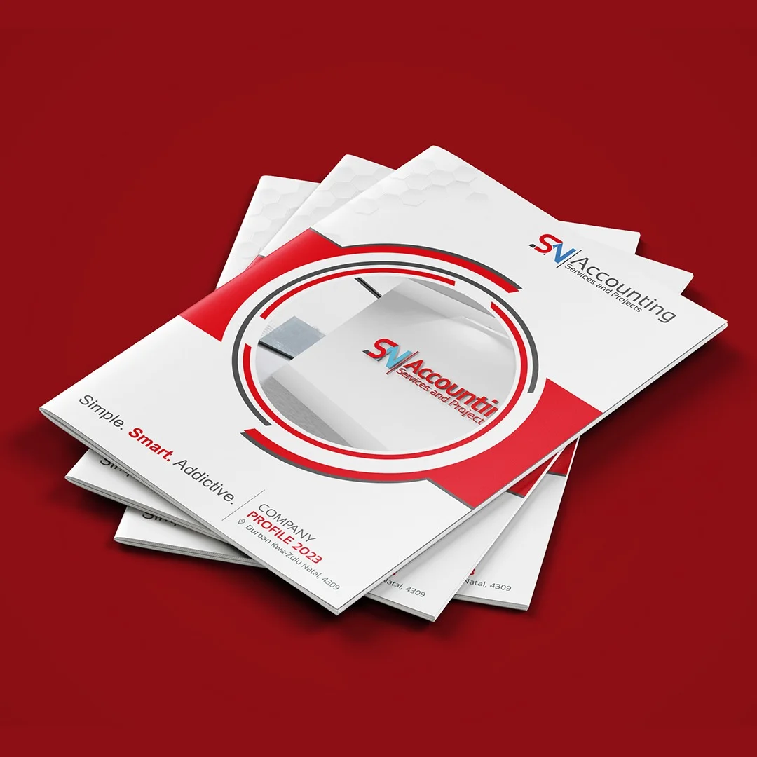 Company profile design for B2B business Johannesburg