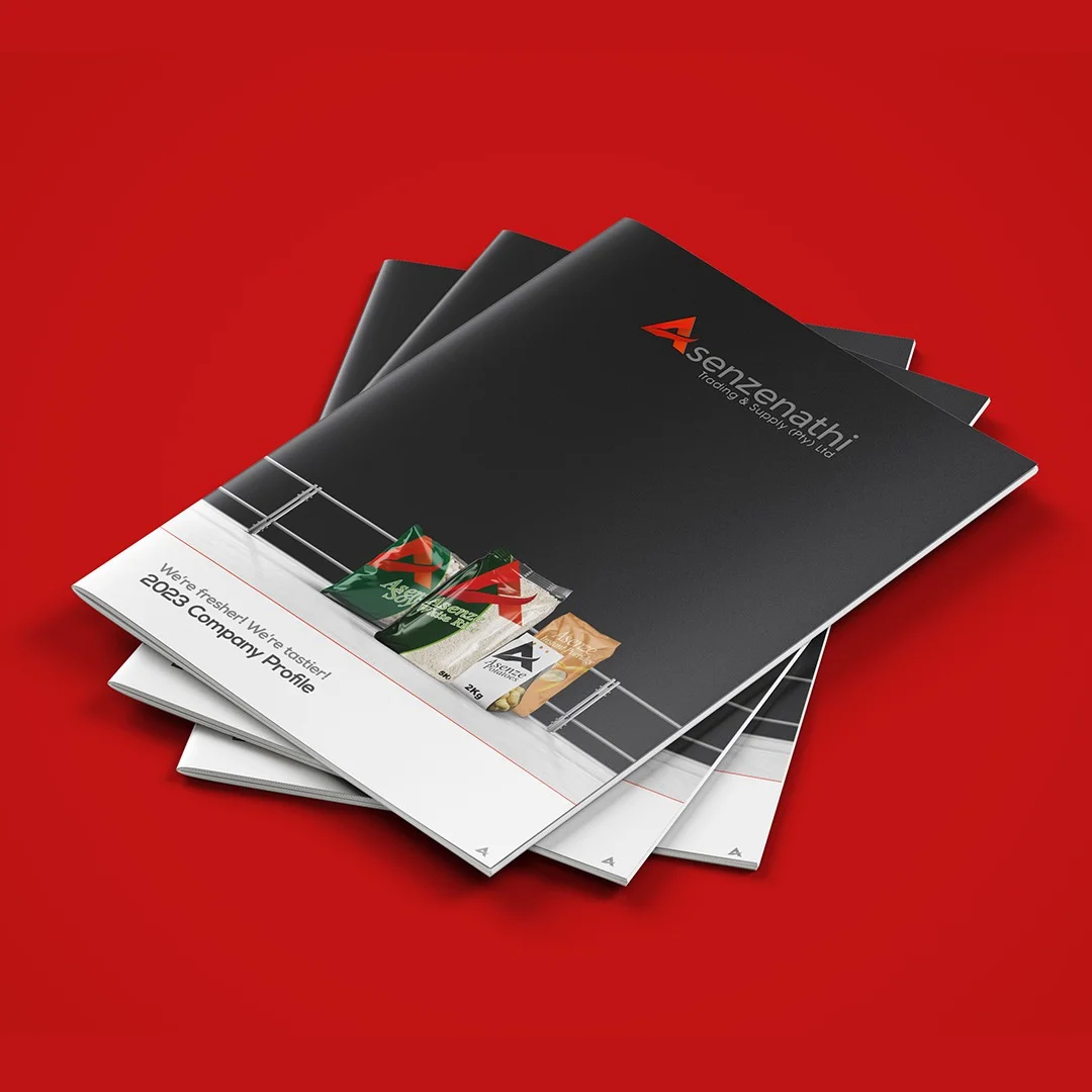 Company profile design sample 18